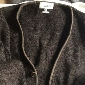 Men’s Jack Spade button Cardigan Sweater brown